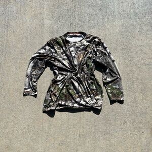 Mossy Oak Camouflage Long Sleeve Shirt